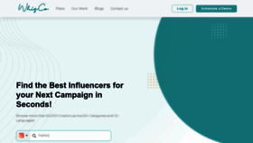 What Whizco.in website looked like in 2022 (3 years ago)