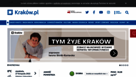 What Www.krakow.pl website looked like in 2022 (1 year ago)