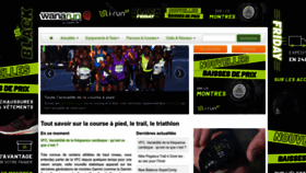 What Wanarun.net website looked like in 2022 (1 year ago)