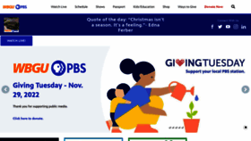 What Wbgu.org website looked like in 2022 (1 year ago)