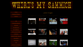 What Wheresmysammich.com website looked like in 2022 (2 years ago)