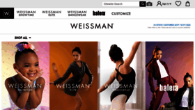 What Weissmans.com website looked like in 2022 (1 year ago)