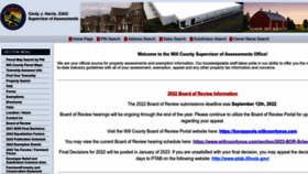 What Willcountysoa.com website looked like in 2022 (1 year ago)