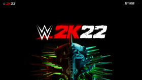 What Wwe.2k.com website looked like in 2022 (1 year ago)