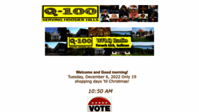 What Wflq.com website looked like in 2022 (1 year ago)