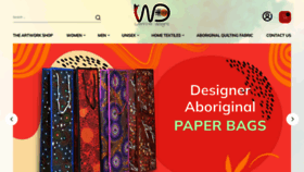 What Warrinadesigns.com website looked like in 2022 (1 year ago)