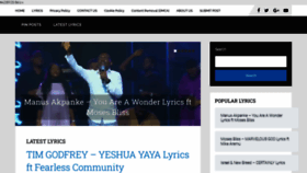 What Wmlyrics.com website looked like in 2022 (3 years ago)