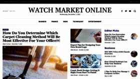 What Watchmarketonline.com website looked like in 2022 (1 year ago)