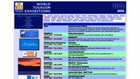 What World-tourism-exhibitions.com website looked like in 2022 (1 year ago)