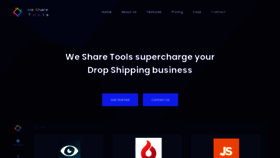 What Wesharetools.com website looked like in 2022 (1 year ago)