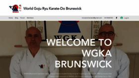 What Wgka.org website looked like in 2022 (1 year ago)