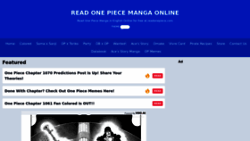 What Ww2.readonepiece.com website looked like in 2022 (1 year ago)