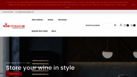 What Winestorageuk.com website looked like in 2022 (1 year ago)