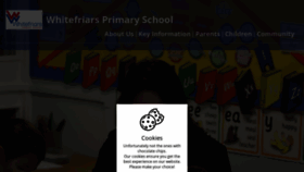 What Whitefriarsprimary.co.uk website looked like in 2022 (2 years ago)