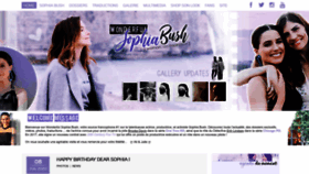What Wonderful-sophia-bush.fr website looked like in 2022 (1 year ago)