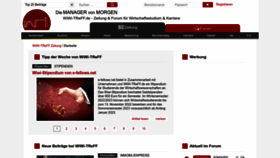 What Wiwi-treff.de website looked like in 2023 (1 year ago)