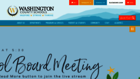 What Wcde.org website looked like in 2023 (1 year ago)