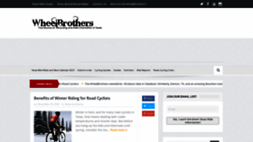 What Wheelbrothers.com website looked like in 2023 (1 year ago)