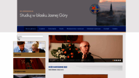 What Wit-czestochowa.pl website looked like in 2023 (1 year ago)