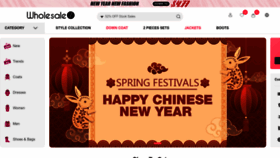 What Wholesale7.net website looked like in 2023 (2 years ago)