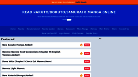 What Ww3.readnaruto.com website looked like in 2023 (1 year ago)