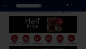What Whsmith.co.uk website looked like in 2023 (1 year ago)