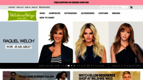 What Wilshirewigs.com website looked like in 2023 (1 year ago)