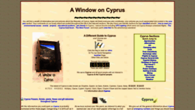 What Windowoncyprus.com website looked like in 2023 (1 year ago)