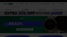 What Watchshop.com website looked like in 2023 (1 year ago)
