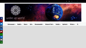 What Wakeup-world.com website looked like in 2023 (1 year ago)