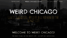 What Weirdchicago.com website looked like in 2023 (1 year ago)