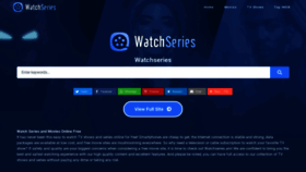 What Watchseries.am website looked like in 2023 (1 year ago)