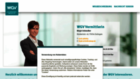 What Wgv-schindler.de website looked like in 2023 (1 year ago)