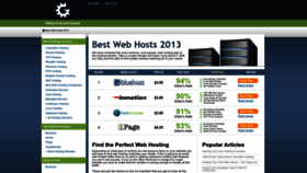 What Webhostgear.com website looked like in 2023 (1 year ago)