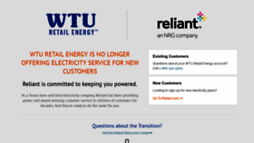What Wturetailenergy.com website looked like in 2023 (1 year ago)