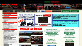 What Wimat.be website looked like in 2023 (1 year ago)