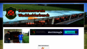 What Wachholderbusch.de website looked like in 2023 (1 year ago)