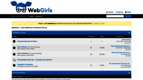 What Wgirlz.cc website looked like in 2023 (2 years ago)