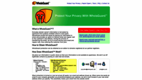 What Whoisguard.com website looked like in 2023 (1 year ago)