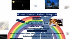 What Wiltonmanorsanimalhospital.net website looked like in 2023 (1 year ago)