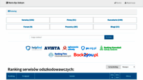 What Wartobycdobrym.pl website looked like in 2023 (1 year ago)
