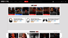 What Worldstarhiphop.com website looked like in 2023 (1 year ago)