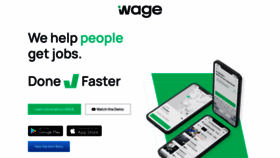 What Wagedev.com website looked like in 2023 (2 years ago)