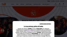 What Windtre.it website looked like in 2023 (2 years ago)