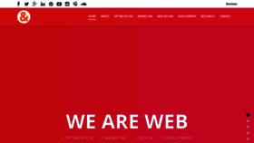What Webdesignandcompany.com website looked like in 2023 (1 year ago)