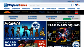 What Waylandgames.co.uk website looked like in 2023 (1 year ago)