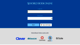 What Worldbookonline.com website looked like in 2023 (1 year ago)
