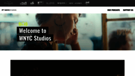 What Wnycstudios.org website looked like in 2023 (1 year ago)