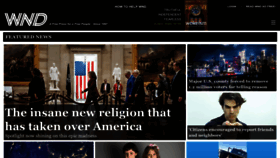 What Worldnetdaily.com website looked like in 2023 (2 years ago)