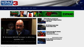 What Wsaz.com website looked like in 2023 (1 year ago)